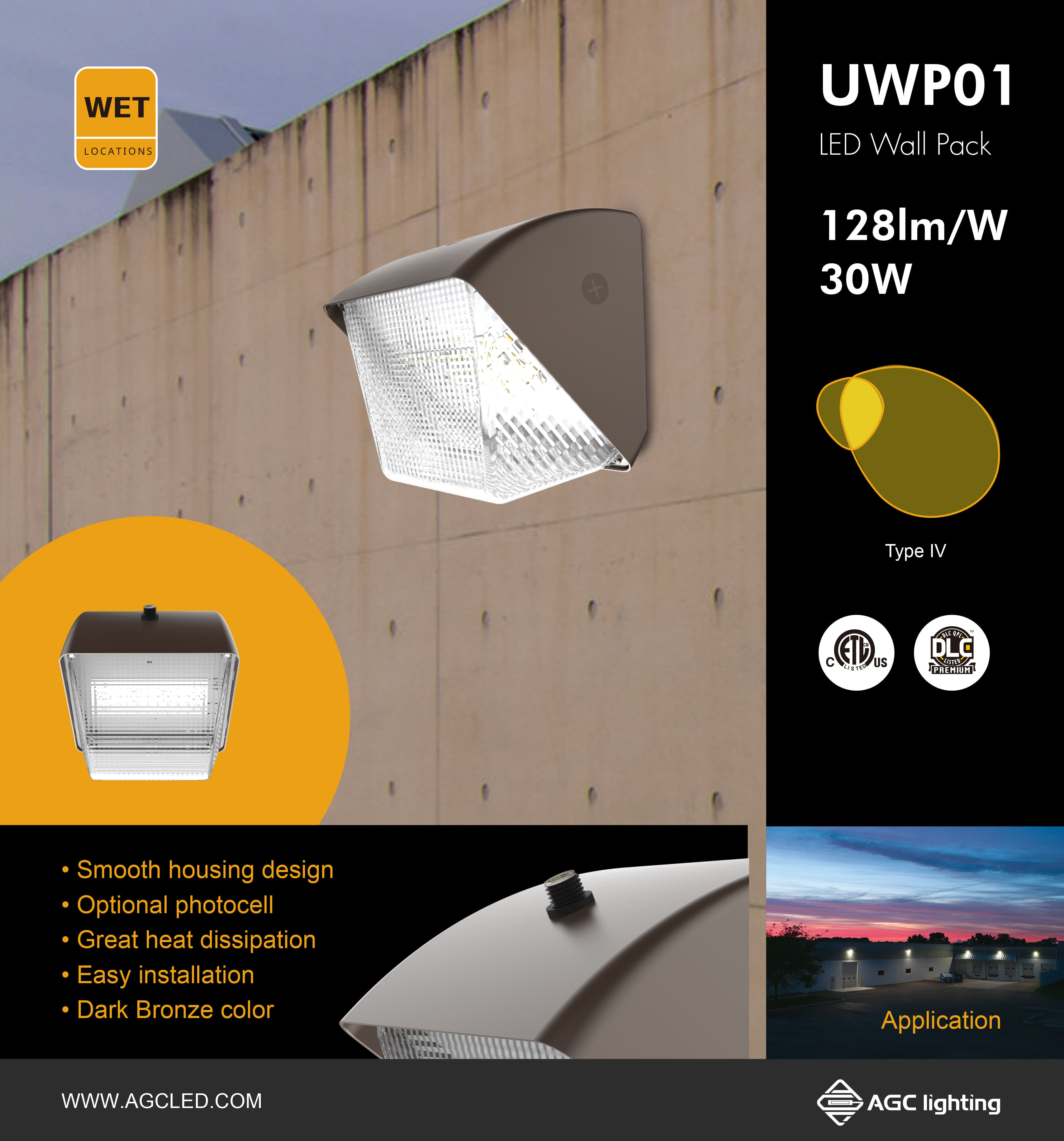 UWP01 wallpack